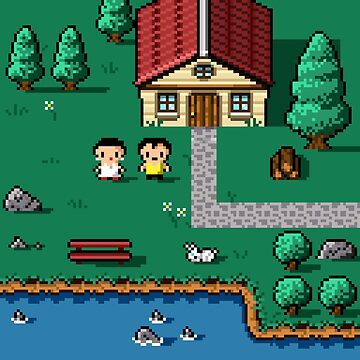 Artwork thumbnail, Country Couple Pixelart by Retroperks