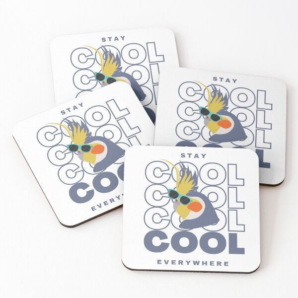 Item preview, Cool Cockatiel designed and sold by UrbanGalaxy.