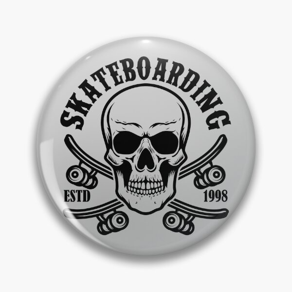 Artikelvorschau, Skateboarding - Ein Totenkopfdesign mit Skateboard entworfen und verkauft von velisani.