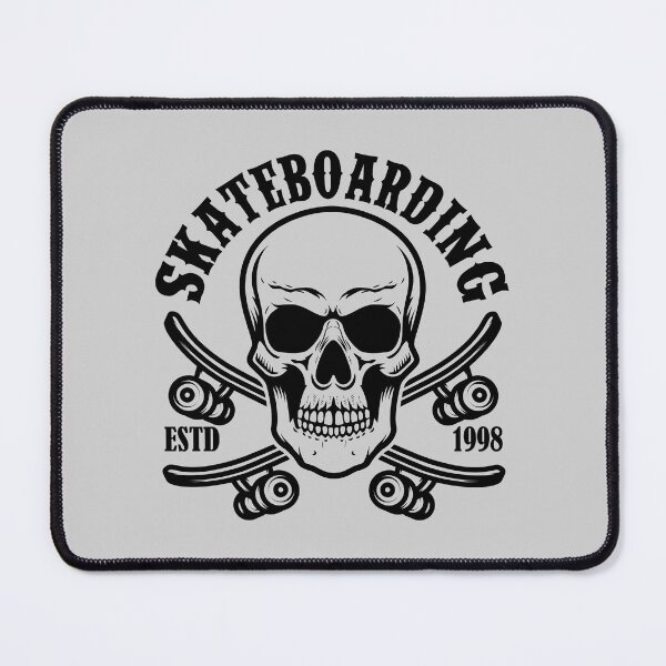 Item preview, Skateboarding - A skull design with a skateboard designed and sold by velisani.