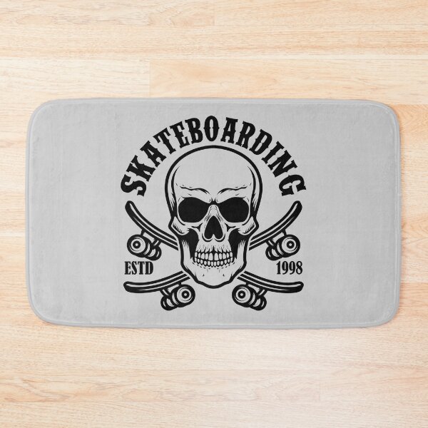 Item preview, Skateboarding - A skull design with a skateboard designed and sold by velisani.