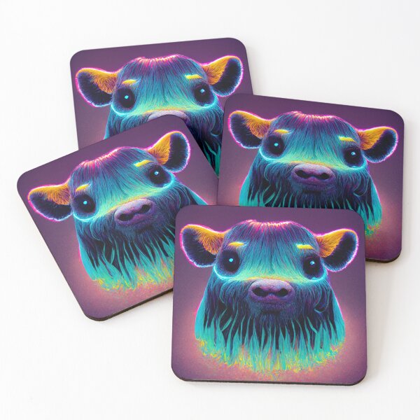 Item preview, Psychedelic Cow designed and sold by ResistNormality.
