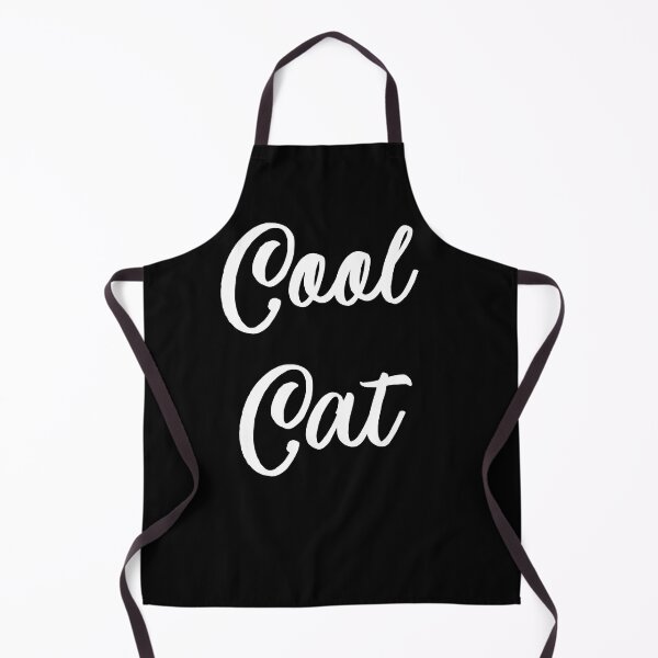 Item preview, Cool Cat Quote in White Cursive Font designed and sold by RiciPaneto.