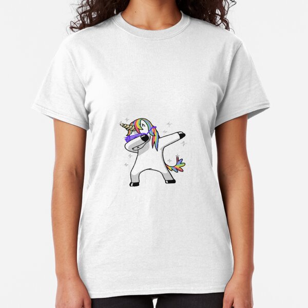 Dabbing Unicorn Classic T-Shirt