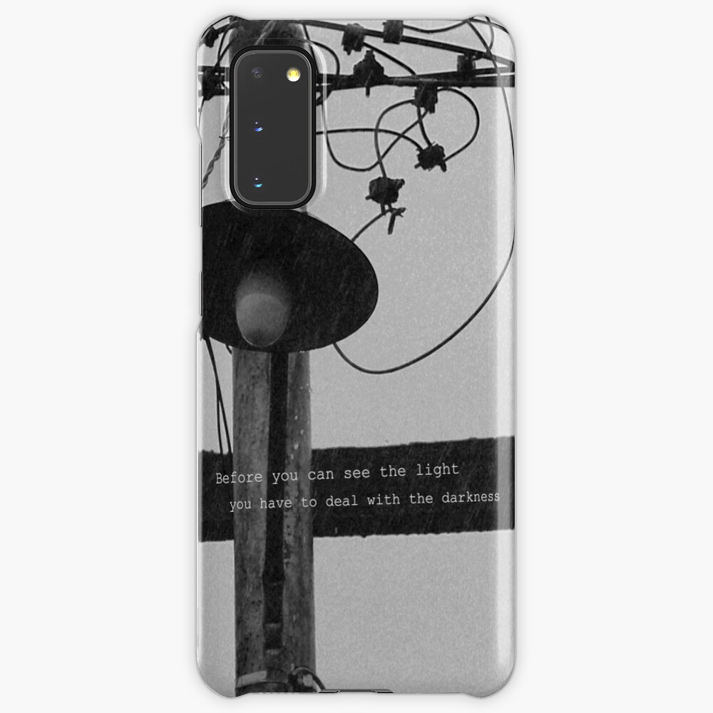 Before you can see the light Case & Skin for Samsung Galaxy