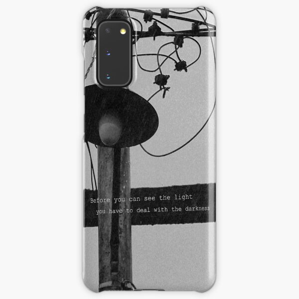 Before you can see the light Samsung Galaxy Snap Case