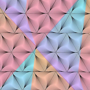 Artwork thumbnail, Geometric pattern by Remde