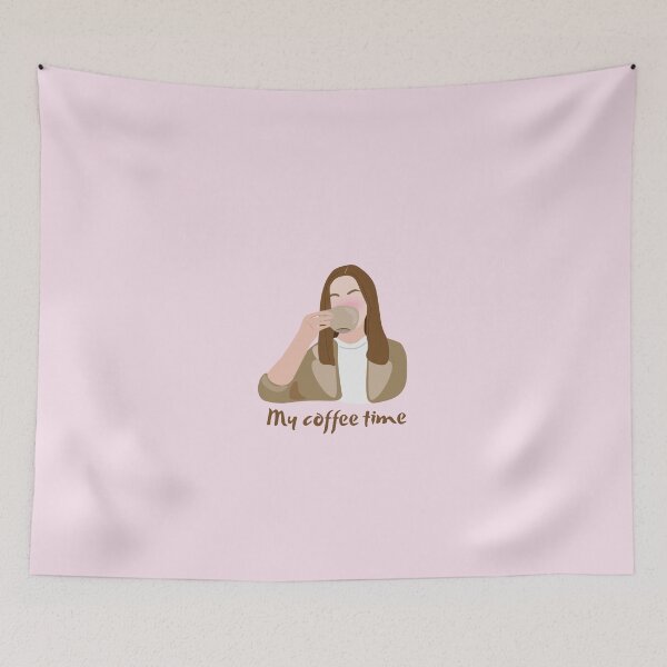Item preview, My Coffee Time Coffee Lover Smells like Coffee A Cup Of Coffee designed and sold by WORLD-SOFIA.