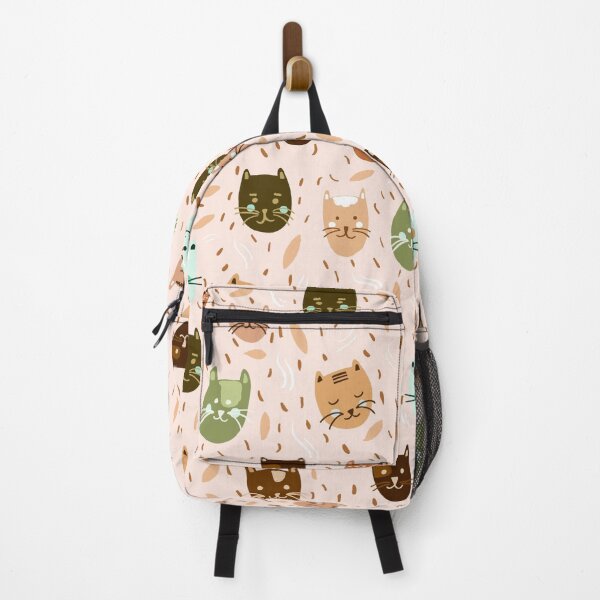 Item preview, Cats pattern retro pink designed and sold by Valeria Frustaci.