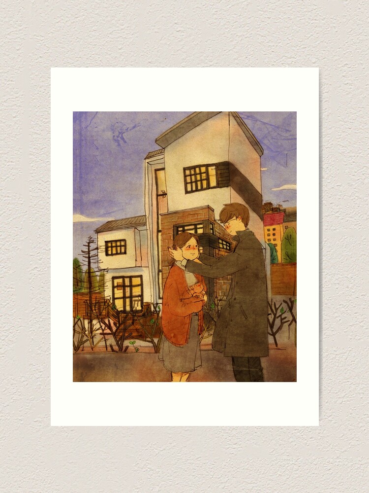 Alternate view of I waited for you Art Print