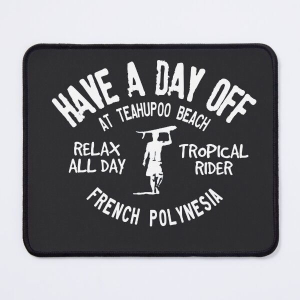 Item preview, Copy of Have a day off surfing at Teahupoo Tahiti designed and sold by VUE-MER.