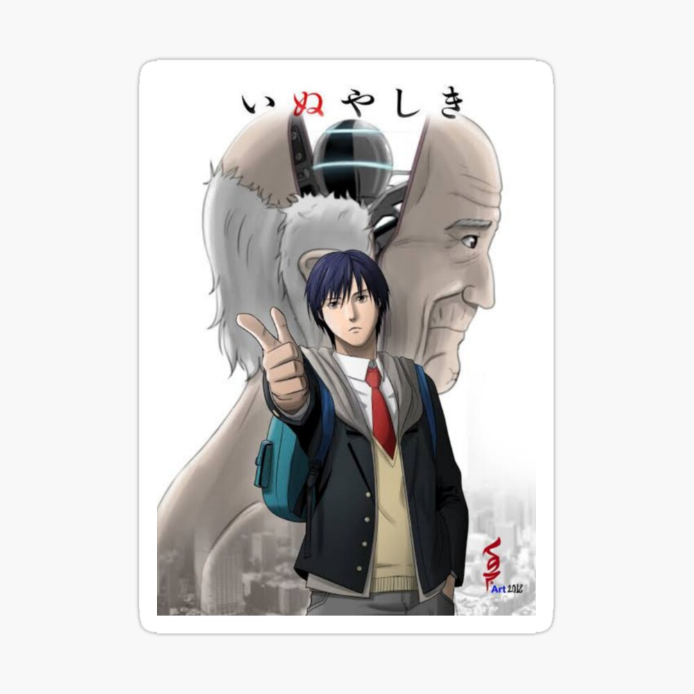 Inuyashiki  Sticker for Sale by OumaMerch