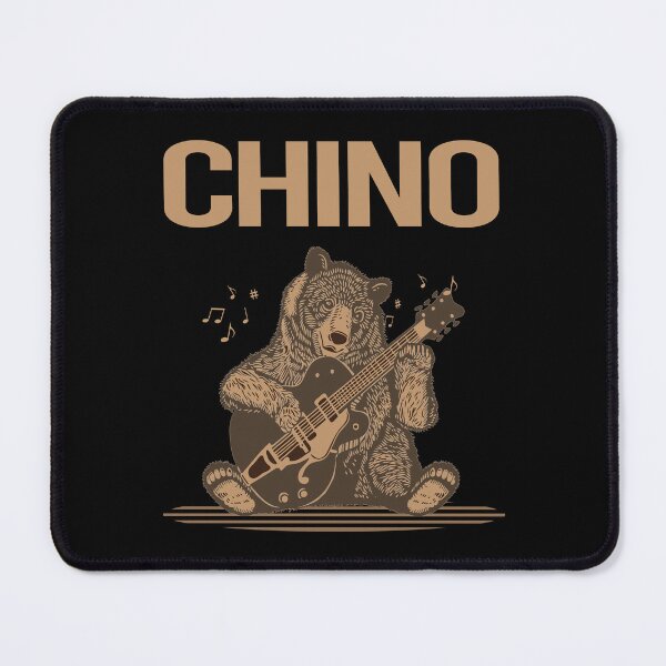 Item preview, Bear With Guitar Chino designed and sold by hurseslossb.