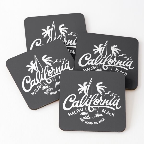 Item preview, California surfing Malibu Beach designed and sold by VUE-MER.