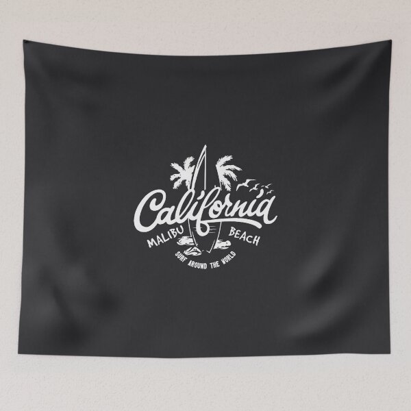 Item preview, California surfing Malibu Beach designed and sold by VUE-MER.