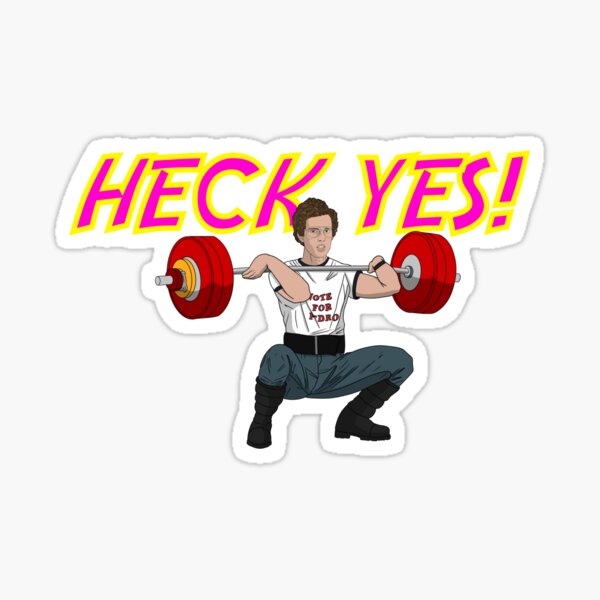 Item preview, Heck Yes! designed and sold by ThreeRedLights.