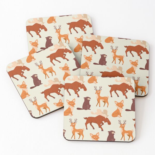 Item preview, forest animals designed and sold by DerSenat.