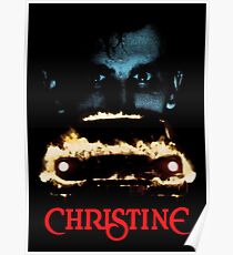 CHRISTINE Face Poster