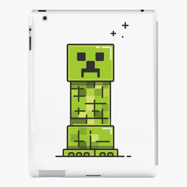 Minecraft Creeper Girl Illustration Meme iPad Case & Skin for Sale by  Destinyplayer