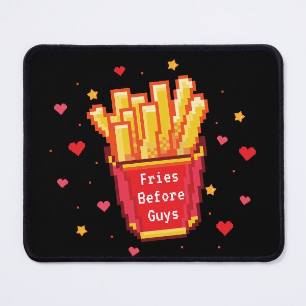 Item preview, Fries Before Guys 8-Bit designed and sold by KinkShoppe.