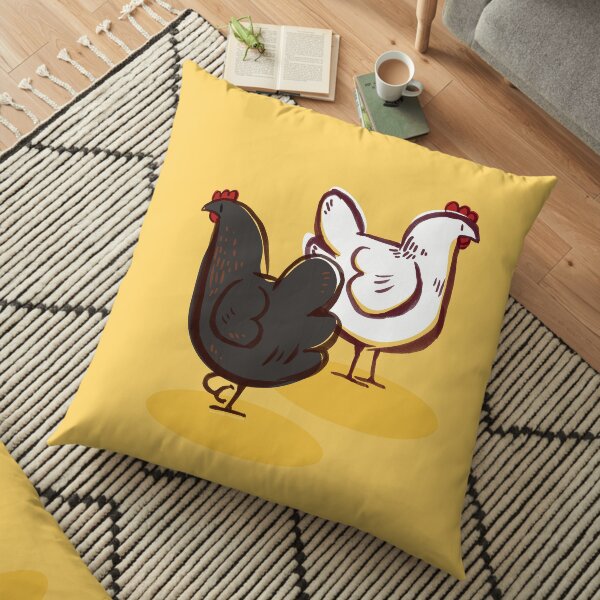 Madge and Babs Floor Pillow