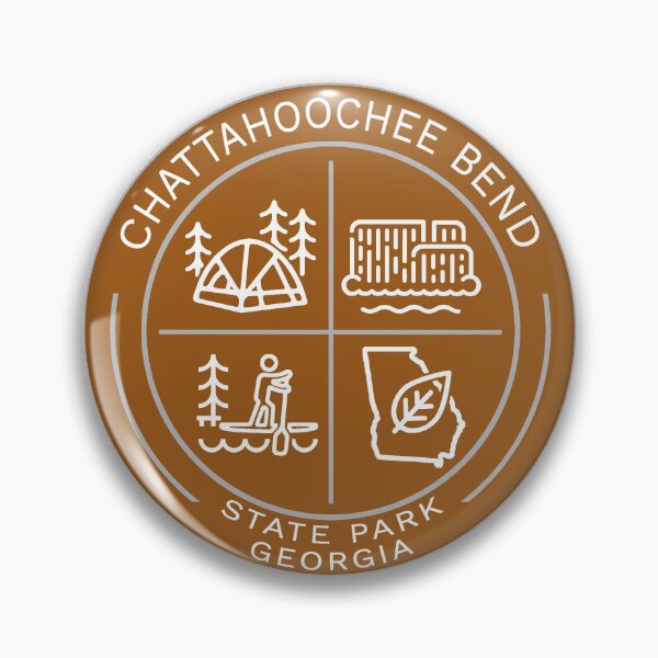 Item preview, Chattahoochee Bend State Park Heraldic Logo designed and sold by VanyaKar.