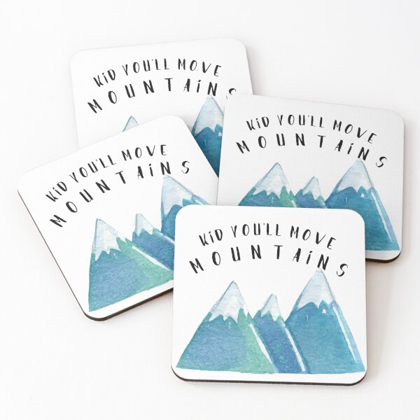 Item preview, Kid, You'll Move Mountains designed and sold by Laura Lise Wong.
