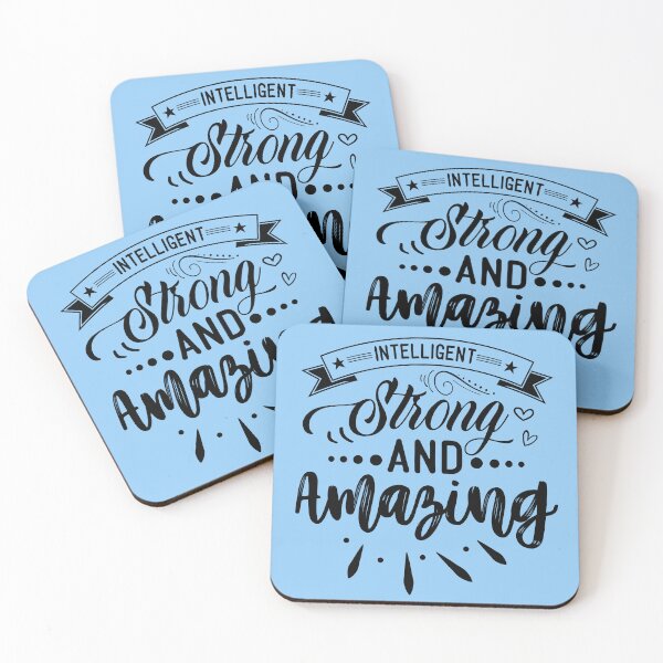 Item preview, Intelligent Strong and Amazing - Saying Design designed and sold by velisani.