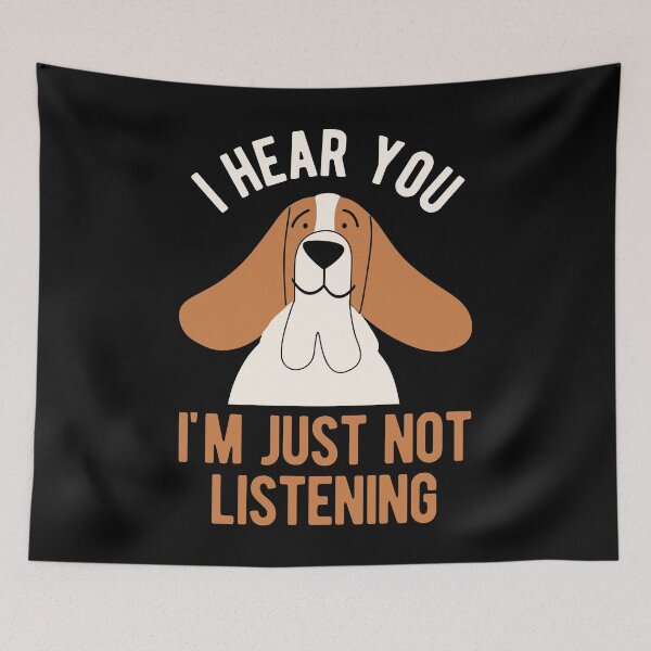 Item preview, Funny Basset Hound Dog designed and sold by artworkbyrihen.