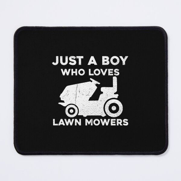 Item preview, Just a boy who loves lawn mowers designed and sold by RedArtsDesign.