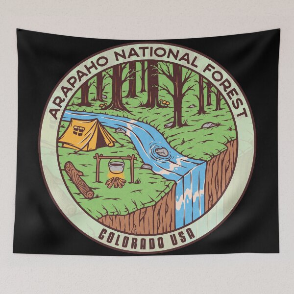 Item preview, Arapaho National Forest River Camp designed and sold by JordanHolmes.