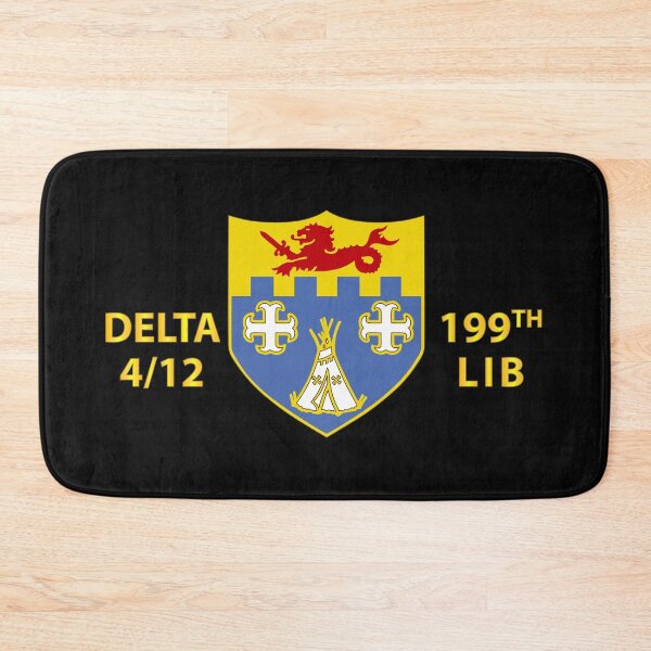 Item preview, Delta - 4-12  -- DUI -- 199th LIB X 300 designed and sold by Military Insignia Products.