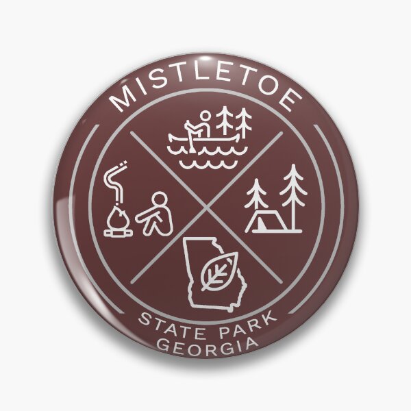 Artikelvorschau, Heraldisches Logo des Mistletoe State Park entworfen und verkauft von VanyaKar.