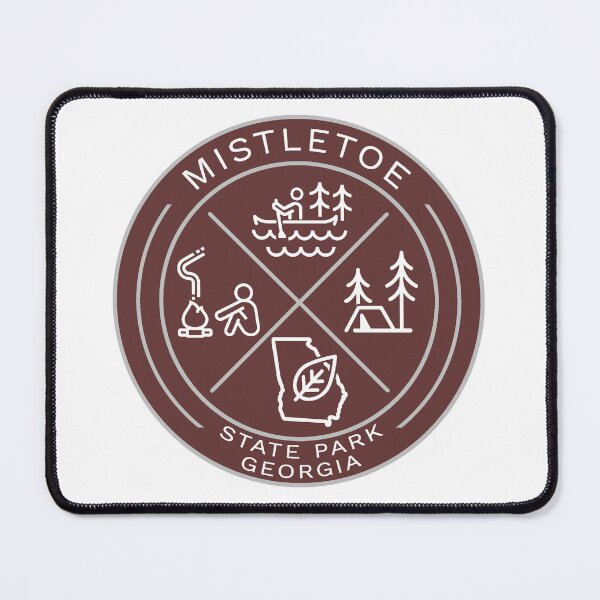 Item preview, Mistletoe State Park Heraldic Logo designed and sold by VanyaKar.