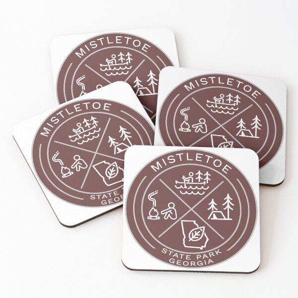 Item preview, Mistletoe State Park Heraldic Logo designed and sold by VanyaKar.