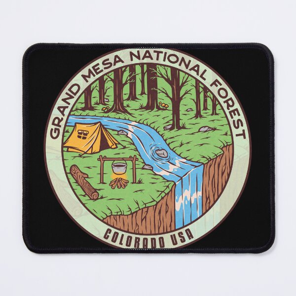 Item preview, Grand Mesa National Forest River Camp designed and sold by JordanHolmes.