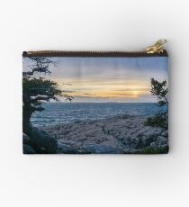 Sunset Acadia National Park Studio Pouch