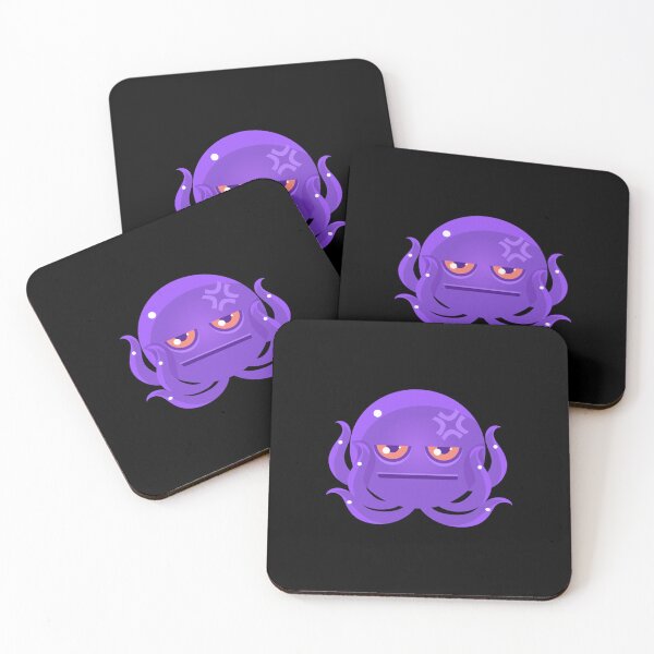 Item preview, Funny Octopus With Headache Emoji   designed and sold by veroniaclothing.