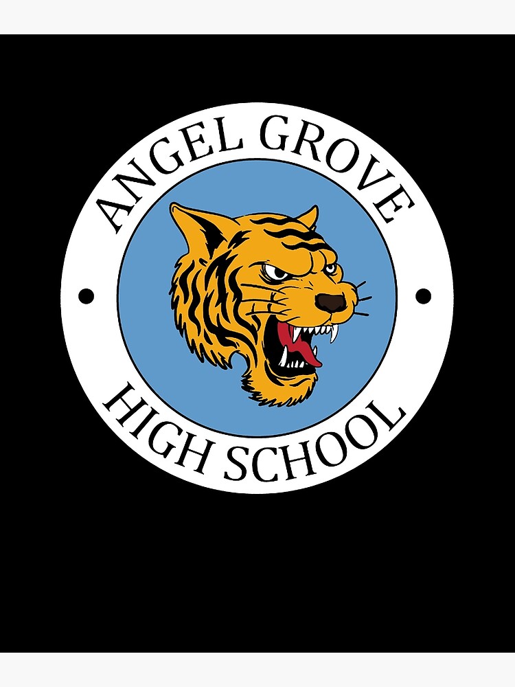 "Angel Grove High School" Poster for Sale by MaureenHagan Redbubble