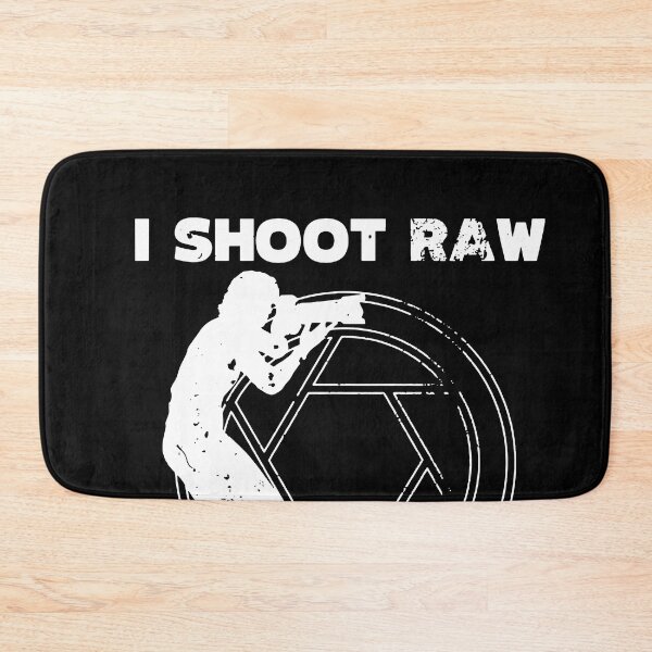 Item preview, I Shoot Raw Photographer Quote designed and sold by TobyLewis1592.