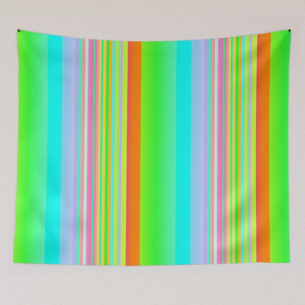 Item preview, Multicolored vibrant stripes | multicolor stripes designed and sold by lausn.