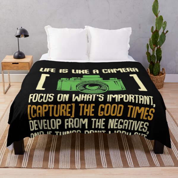 Item preview, Life Is Like A Camera Focus On What's Important designed and sold by TobyLewis1592.