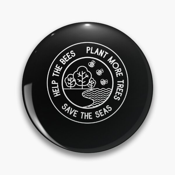 Item preview, save the bees, plant the trees, clean the seas designed and sold by AdelDa19.