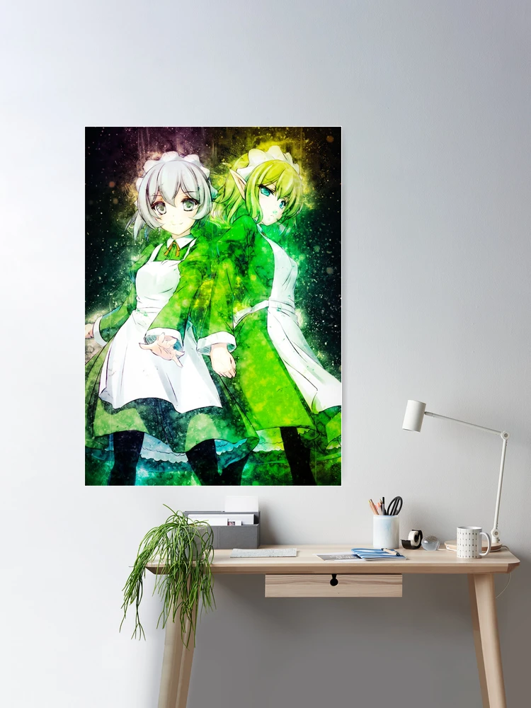 Lefiya Viridis DanMachi Artwork For Otaku Poster for Sale by hondart