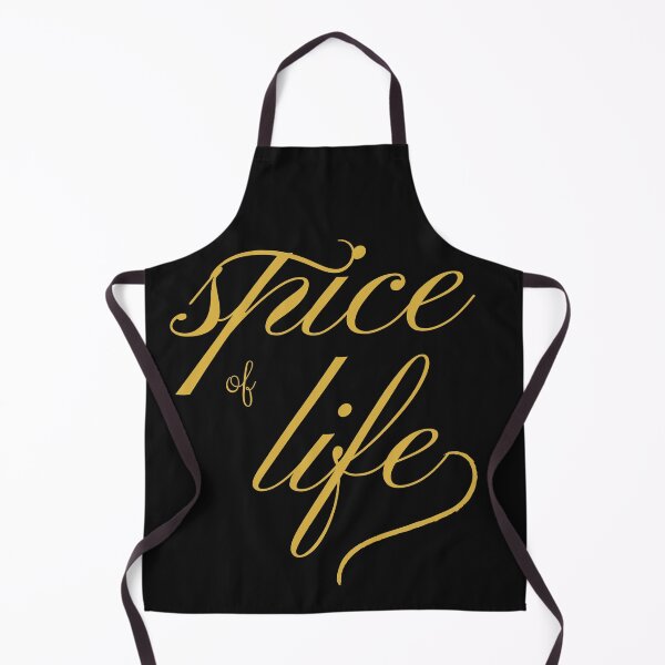 Item preview, Spice of Life - Stylish Italic Gold Typography designed and sold by SBWorld.