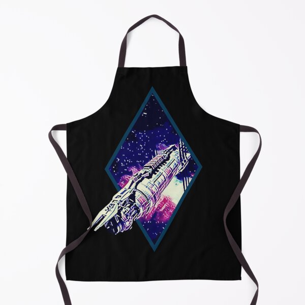 Item preview, B5 - Last Best Hope for Peace - Space Station -  Black - Sci-Fi designed and sold by Fenay Designs.