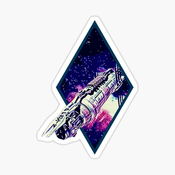 Vista previa del artículo con la obra «B5 - La última gran esperanza para la paz - Estación espacial - Negro - Ciencia ficción», diseñado y vendido por Fenay Designs.