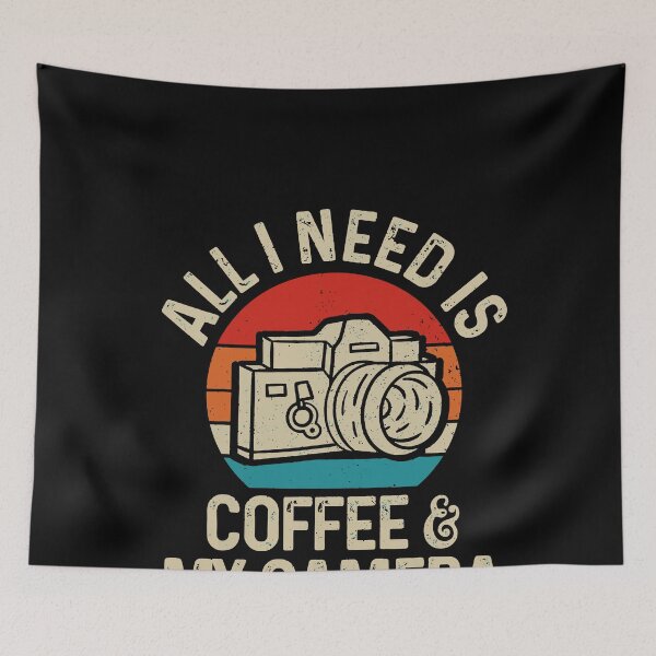 Item preview, Photographer Coffee Camera Funny Vintage Photography designed and sold by TobyLewis1592.