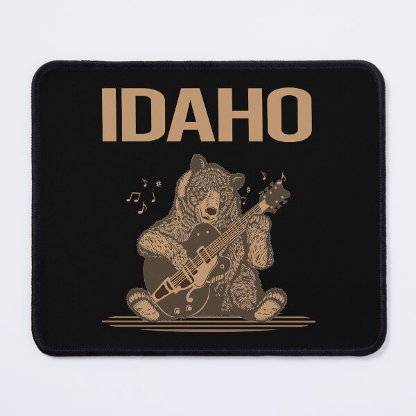 Item preview, Bear With Guitar Idaho designed and sold by hurseslossb.