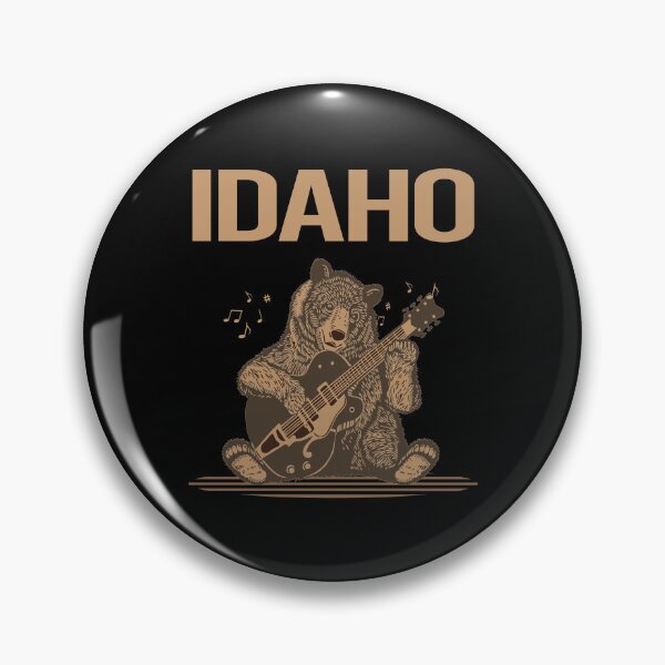 Item preview, Bear With Guitar Idaho designed and sold by hurseslossb.